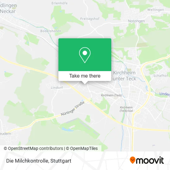 Карта Die Milchkontrolle