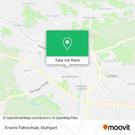 Карта Erwin's Fahrschule
