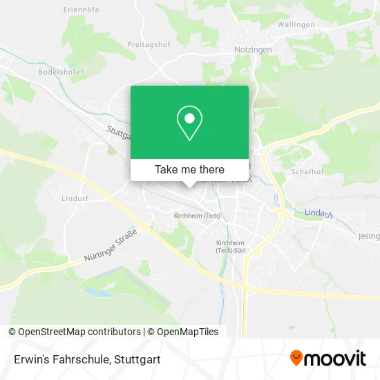 Карта Erwin's Fahrschule
