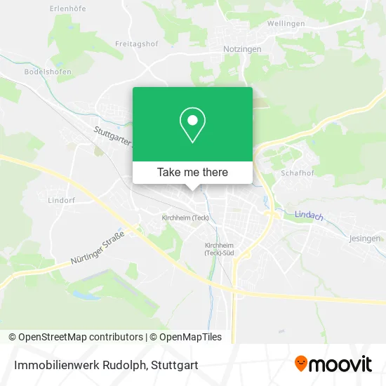 Карта Immobilienwerk Rudolph