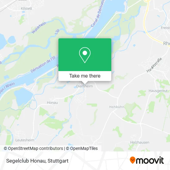 Карта Segelclub Honau