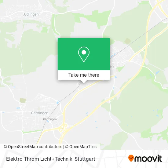 Карта Elektro Throm Licht+Technik