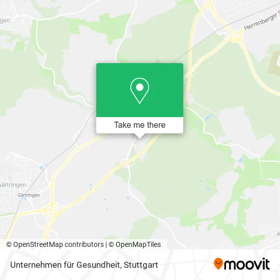 Карта Unternehmen für Gesundheit