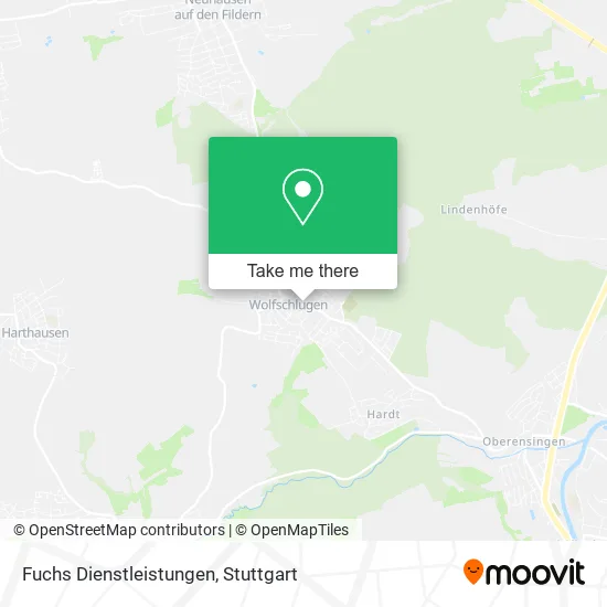 Карта Fuchs Dienstleistungen