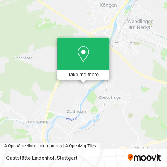 Карта Gaststätte Lindenhof