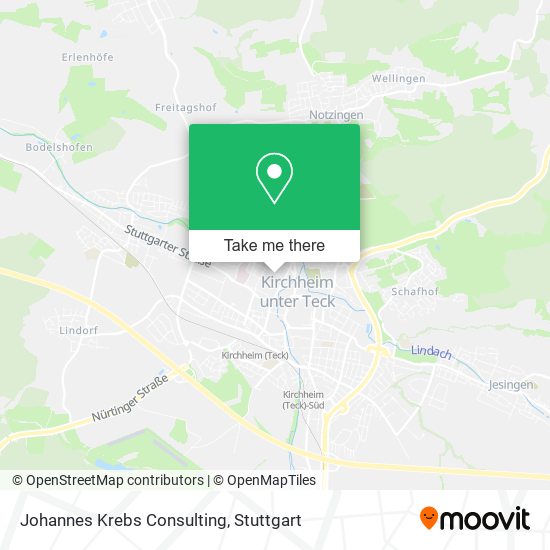 Johannes Krebs Consulting map