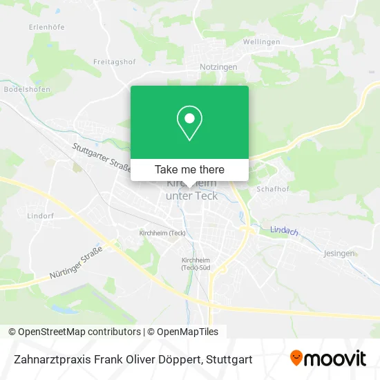 Карта Zahnarztpraxis Frank Oliver Döppert