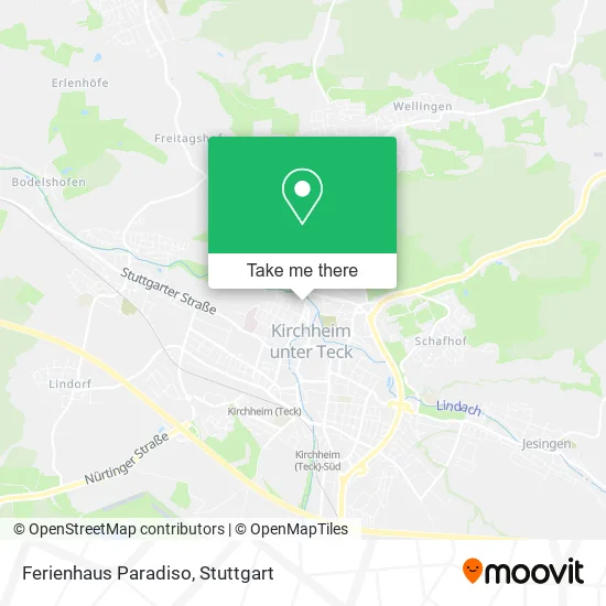 Карта Ferienhaus Paradiso
