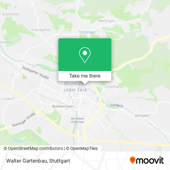 Walter Gartenbau map
