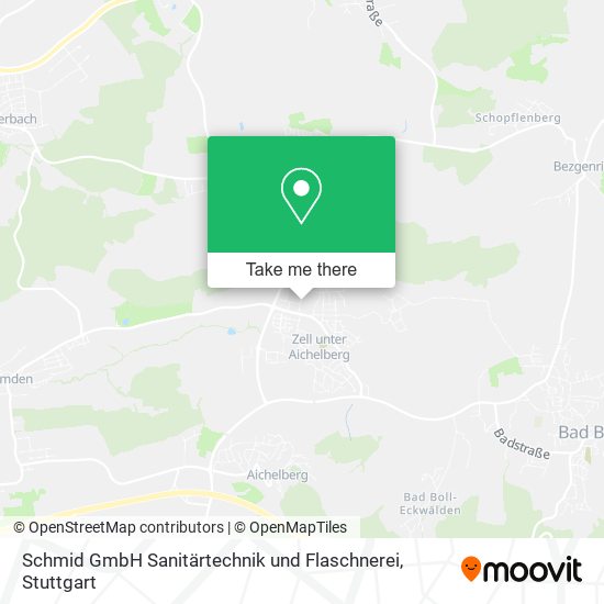 Schmid GmbH Sanitärtechnik und Flaschnerei map