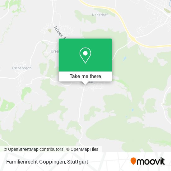 Familienrecht Göppingen map