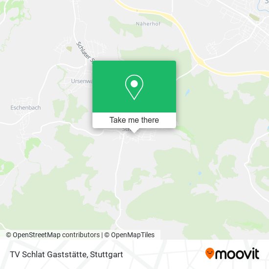 TV Schlat Gaststätte map