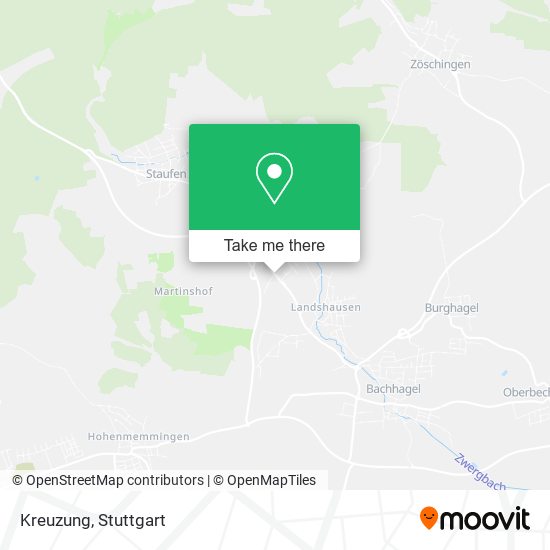 Карта Kreuzung