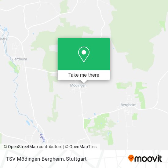 TSV Mödingen-Bergheim map
