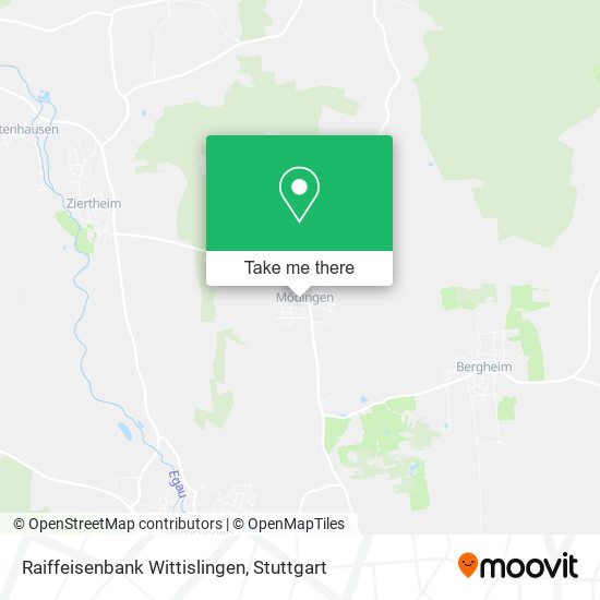 Raiffeisenbank Wittislingen map