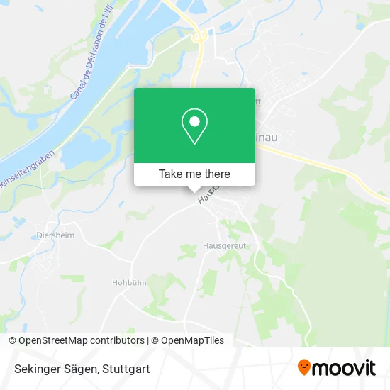 Карта Sekinger Sägen