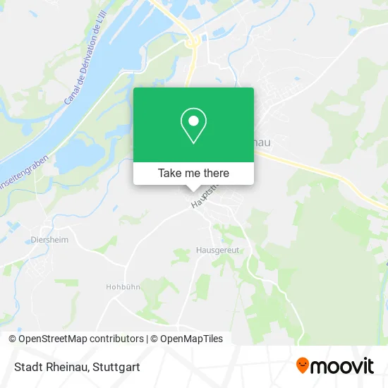 Карта Stadt Rheinau