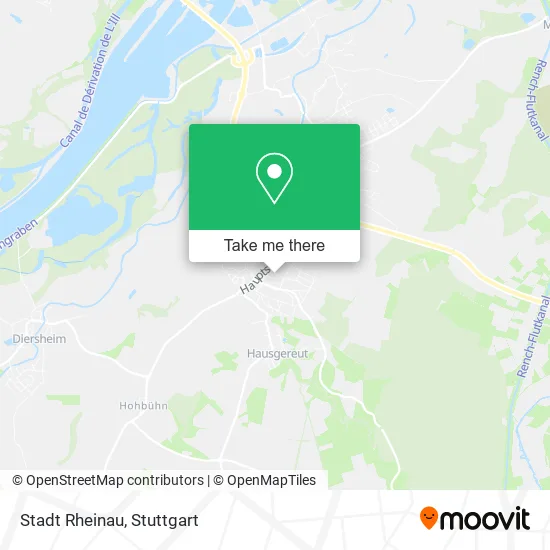Карта Stadt Rheinau