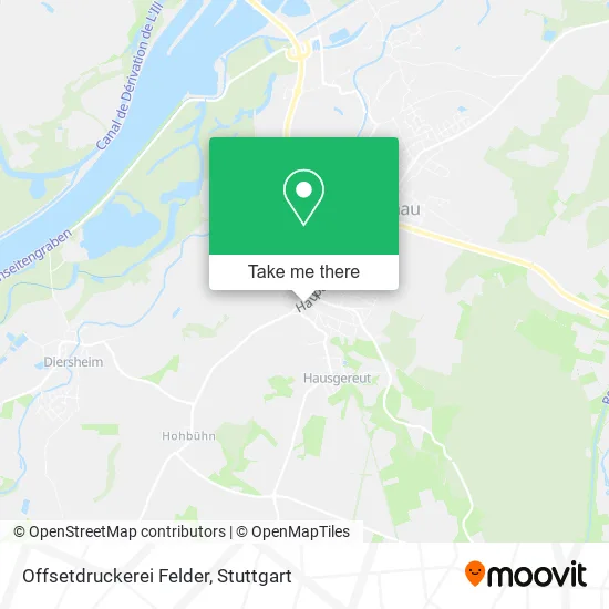 Карта Offsetdruckerei Felder