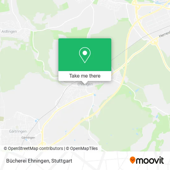 Карта Bücherei Ehningen