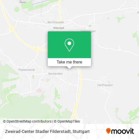 Карта Zweirad-Center Stadler Filderstadt