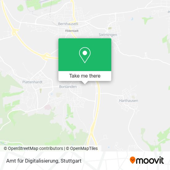 Amt für Digitalisierung map