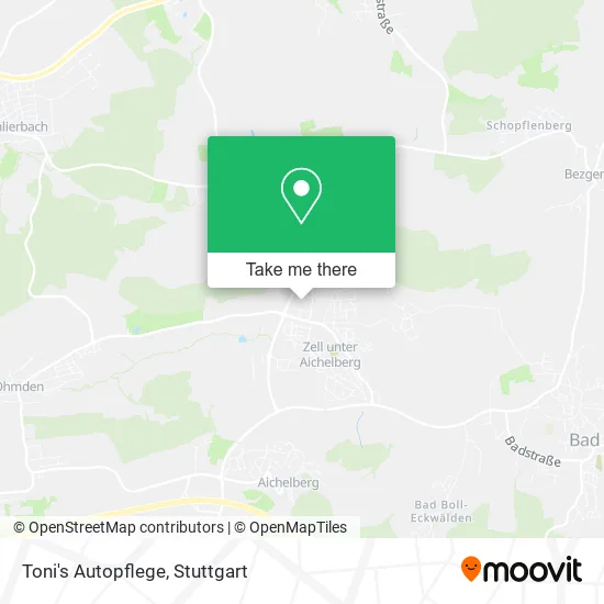 Карта Toni's Autopflege