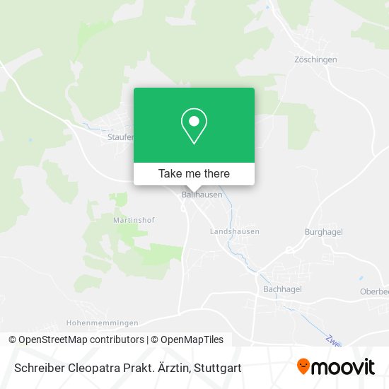 Schreiber Cleopatra Prakt. Ärztin map