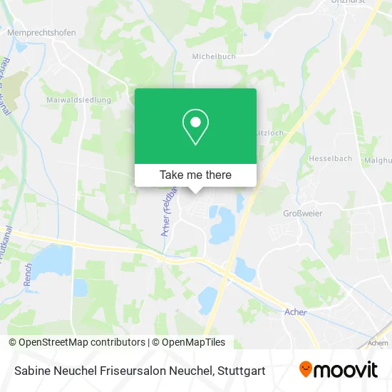 Карта Sabine Neuchel Friseursalon Neuchel