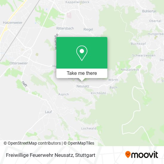 Freiwillige Feuerwehr Neusatz map