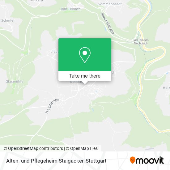 Alten- und Pflegeheim Staigacker map