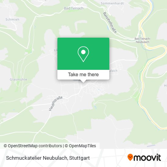 Schmuckatelier Neubulach map