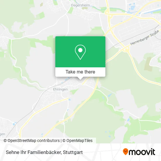 Карта Sehne Ihr Familienbäcker