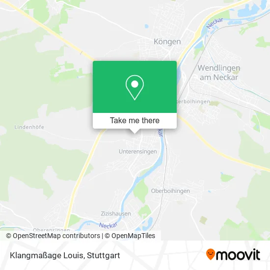Карта Klangmaßage Louis