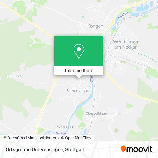 Ortsgruppe Unterensingen map