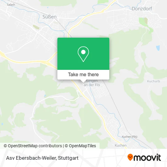 Карта Asv Ebersbach-Weiler