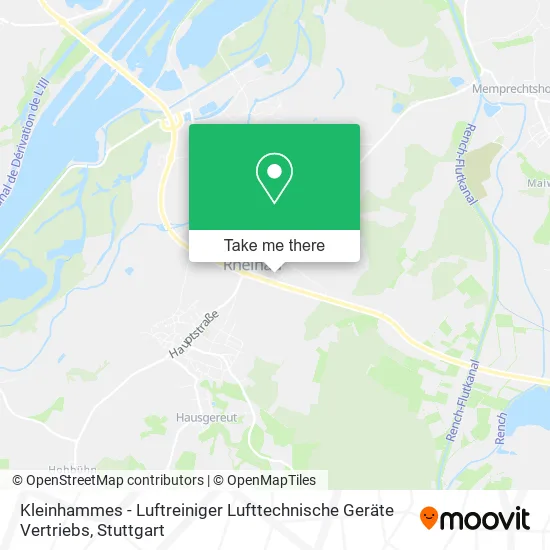 Карта Kleinhammes - Luftreiniger Lufttechnische Geräte Vertriebs