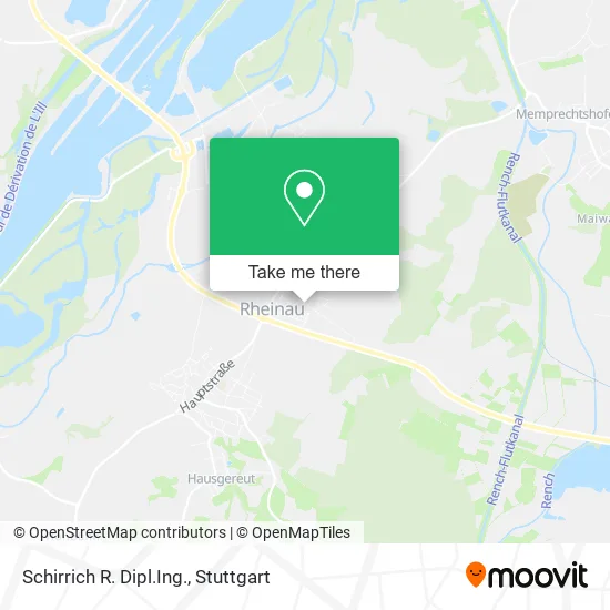 Карта Schirrich R. Dipl.Ing.