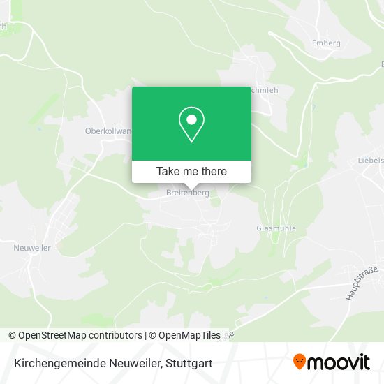 Kirchengemeinde Neuweiler map