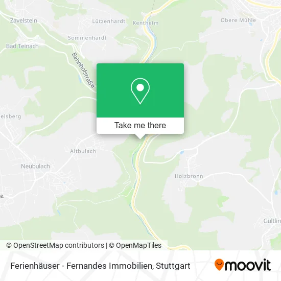 Карта Ferienhäuser - Fernandes Immobilien