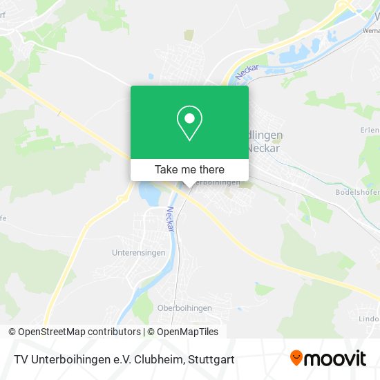 TV Unterboihingen e.V. Clubheim map