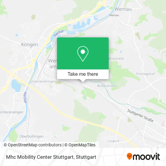 Mhc Mobility Center Stuttgart map