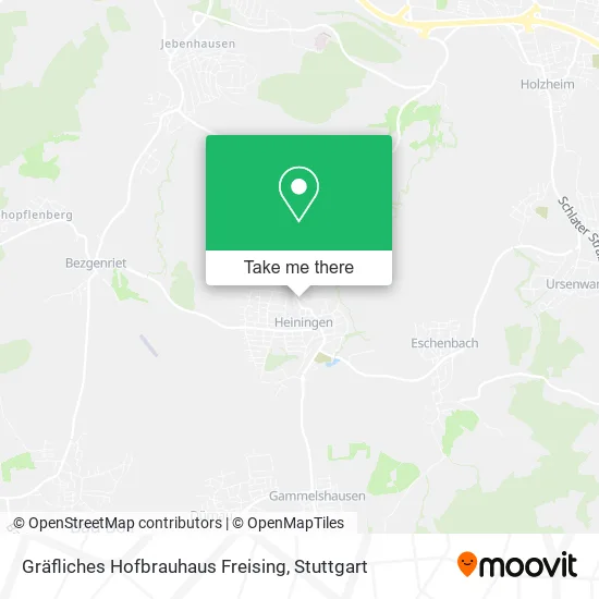 Карта Gräfliches Hofbrauhaus Freising
