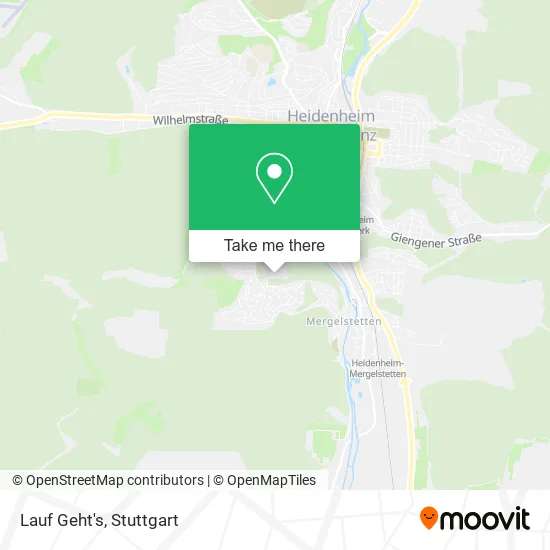 Карта Lauf Geht's