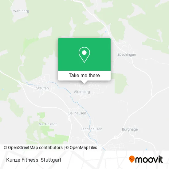 Карта Kunze Fitness