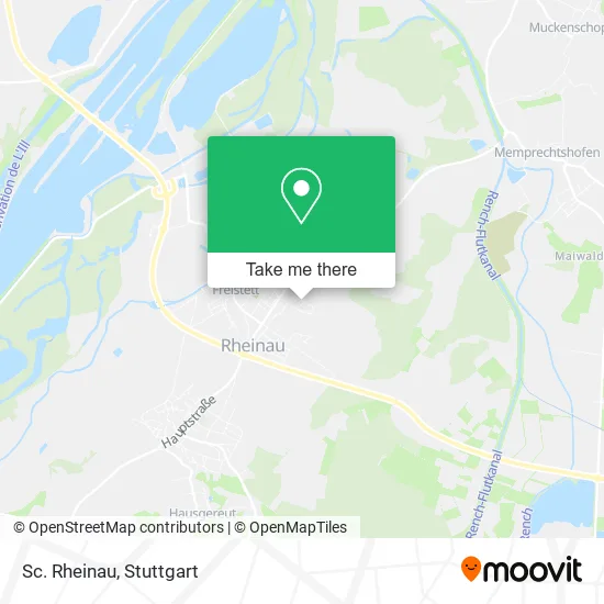 Карта Sc. Rheinau