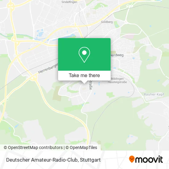 Карта Deutscher Amateur-Radio-Club