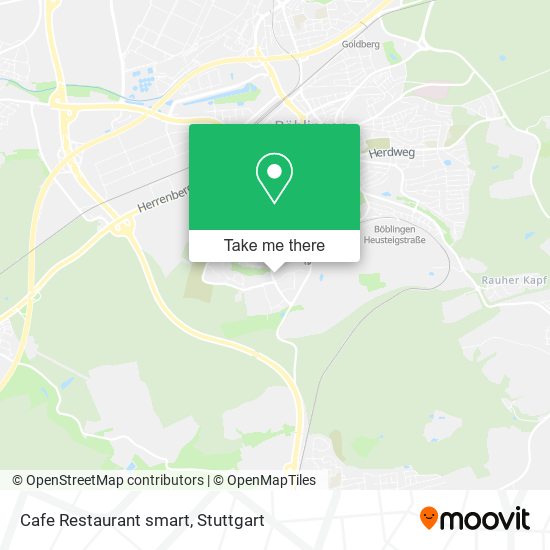 Cafe Restaurant smart map