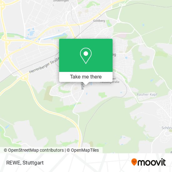 REWE map