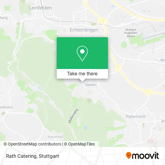 Карта Rath Catering